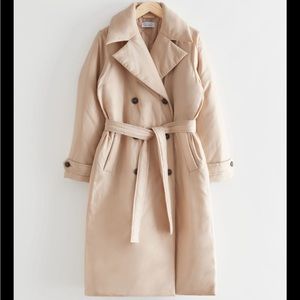 & other stories Padded Trench Coat 2